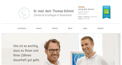 Desktop Screenshot of dr-thomas-schmid.de